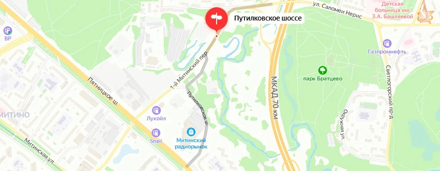 Постоянная регистрация на Путилковском шоссе Прописка на шоссе Путилковском